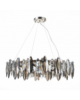 SL1227.103.12 Люстра подвесная ST-Luce Никель/Прозрачный E14 12*40W ANCONA-foto2