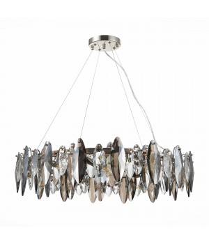 SL1227.103.12 Люстра подвесная ST-Luce Никель/Прозрачный E14 12*40W ANCONA-foto2