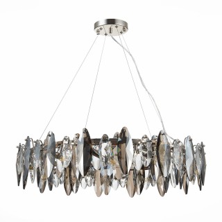 SL1227.103.12 Люстра подвесная ST-Luce Никель/Прозрачный E14 12*40W ANCONA-foto2