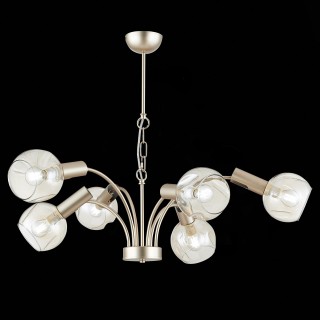 SLE104203-06 Люстра подвесная Шампань/Коньячный E14 6*40W BALCHINO-foto11