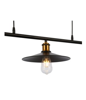 SLE120503-03 Светильник подвесной Черный/Черный E27 3*60W ESPERAZZA-foto11