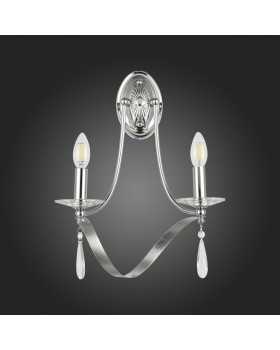 SLE120201-02 Светильник настенный Хром E14 2*40W FILATTA-foto6