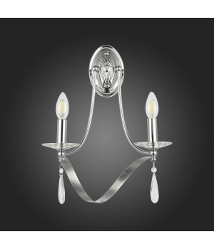 SLE120201-02 Светильник настенный Хром E14 2*40W FILATTA-foto6