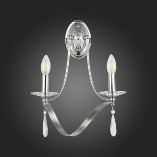 SLE120201-02 Светильник настенный Хром E14 2*40W FILATTA-foto6