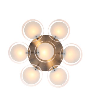 SL483.352.07 Светильник потолочный Бронза/Белый E27 7*60W FORESTA-foto10