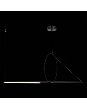 SL6113.403.01 Светильник подвесной ST-Luce Черный LED 1*12W 4000K GAIA-foto4