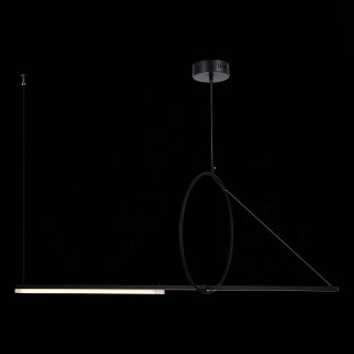 SL6113.403.01 Светильник подвесной ST-Luce Черный LED 1*12W 4000K GAIA-foto4