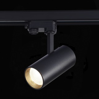 ST661.446.20 Св-к трек. Черный LED 1*20W 4000K 1 600Lm Ra>90 38° IP20 L150xW70xH202 165-265V Трехфазная трековая система-foto2
