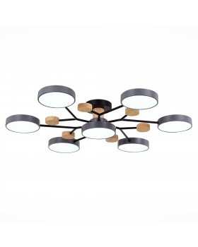 SLE6006-702-07 Светильник потолочный Серый/Серый LED 7*12W 3000K/4500K/6000K FAEMA-foto4