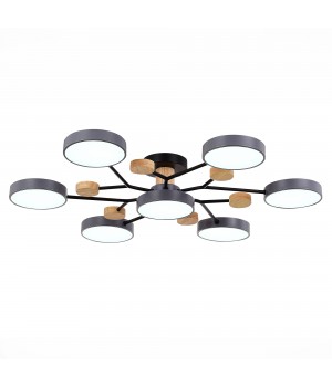 SLE6006-702-07 Светильник потолочный Серый/Серый LED 7*12W 3000K/4500K/6000K FAEMA-foto4