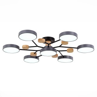 SLE6006-702-07 Светильник потолочный Серый/Серый LED 7*12W 3000K/4500K/6000K FAEMA-foto4