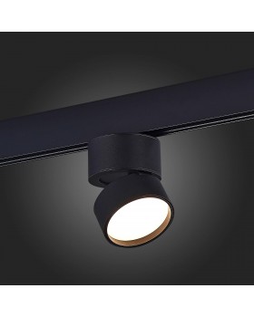 ST809.446.09 Магнитный трековый светильник Черный LED 1*9W 4000K 600Lm Ra>90 120° IP20 D85xH126 48VV SKYLINE 48-foto5