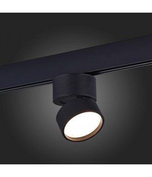 ST809.446.09 Магнитный трековый светильник Черный LED 1*9W 4000K 600Lm Ra>90 120° IP20 D85xH126 48VV SKYLINE 48-foto5