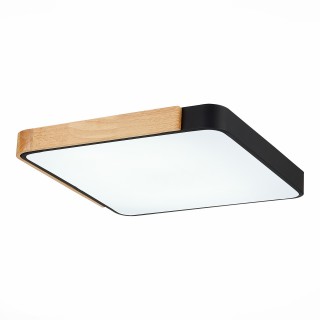 SLE201242-01 Светильник потолочный Черный, Светлое дерево/Белый LED 1*42W 3000K/4000K/6000K FESTA-foto11