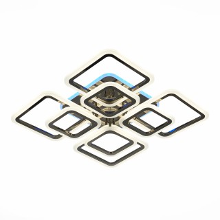 SLE200482-08RGB Светильник потолочный Темный хром/Белый LED 1*176W RGB 10W 3000-6000K QUTRO-foto6