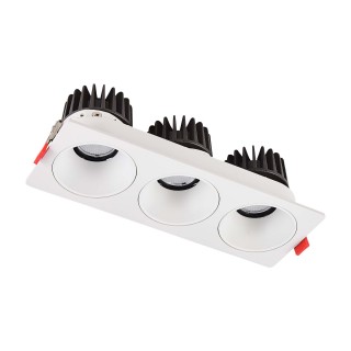 ST052.508.03 Встраиваемый корпус для светодиодного модуля серии ST850, ST851 ST-Luce Белый SHIFT-foto3