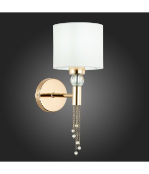 SLE105151-01 Светильник настенный Золотистый/Белый E27 1*60W PRIMMA-foto5