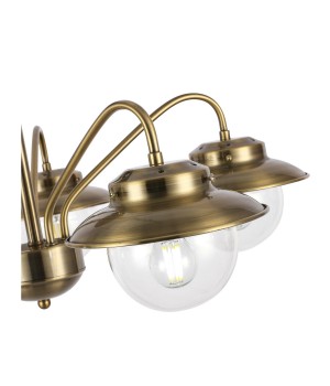 SLE110102-05 Люстра потолочная Античная бронза/Прозрачный E14 5*40W GARONNI-foto3