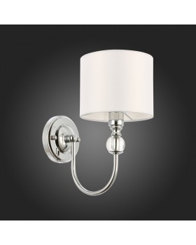 SLE111101-01 Светильник настенный Хром/Белый E14 1*40W LINNA-foto4