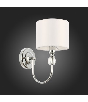 SLE111101-01 Светильник настенный Хром/Белый E14 1*40W LINNA-foto4