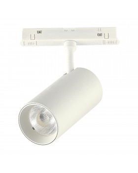 ST375.506.12 Магнитный трековый светильник SMART Белый LED 1*12W 2700K-6500K 1 080Lm Ra90 36° IP20 L115xW55xH95 48V SKYLINE 48-foto3