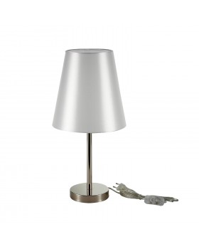 SLE105904-01 Прикроватная лампа Никель/Белый E14 1*40W BELLINO-foto2