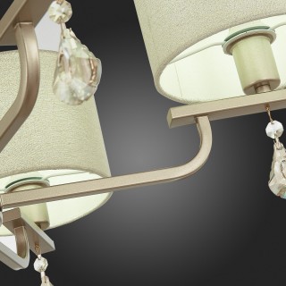 SLE107703-05 Люстра подвесная Шампань/Светло-бежевый E14 5*40W ELIDA-foto12