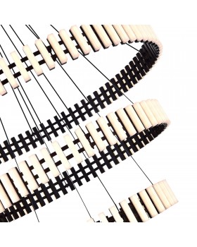 SL6203.403.105 Люстра подвесная ST-Luce Черный/Белый LED 1*105W 3000K ESTENSE-foto3