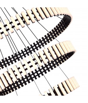 SL6203.403.105 Люстра подвесная ST-Luce Черный/Белый LED 1*105W 3000K ESTENSE-foto3