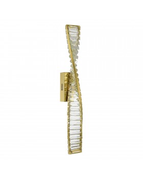 SL6205.301.01 Светильник настенный ST-Luce Латунь/Прозрачный LED 1*13W 3000K ELICA-foto2