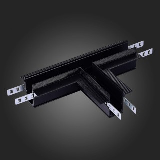 ST007.499.12 Коннектор T-образный для встраиваемого магнитного шинопровода под ГКЛ 12мм ST-Luce Черный SKYLINE 48-foto3