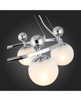 SLE106103-05 Люстра подвесная Хром/Белый E27 5*60W PECHIO-foto9