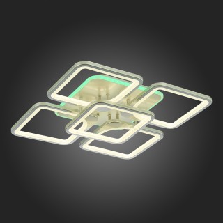 SLE500492-05RGB Светильник потолочный Серебристый/Белый LED 1*170W RGB 10W 3000-6000K VALIA-foto3