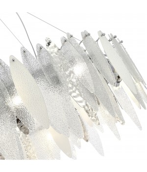 SL1224.103.10 Люстра подвесная ST-Luce Хром/Прозрачный, Белый E14 10*60W LASTRA-foto3