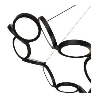 SL6508.403.01 Светильник подвесной ST-Luce Черный/Белый LED 1*60W 4000K RIO-foto3