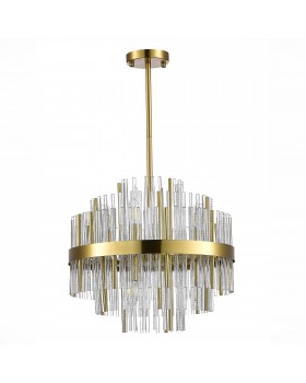 SL1634.303.06 Люстра подвесная ST-Luce Латунь/Прозрачный E14 6*60W RENS-foto2