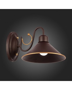 SLE120401-01 Светильник настенный Темно-коричневый/Черный E27 1*60W CIOLLA-foto7