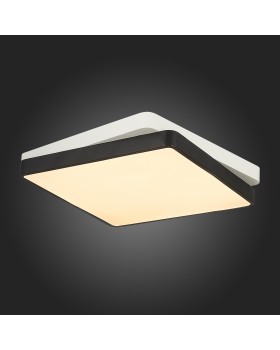 SLE200712-01 Светильник потолочный Черный, Белый/Белый LED 1*45W 3000K/4000K/6000K QVO-foto4