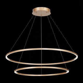 ST605.203.91 Cветильник подвесной  SMART ST-Luce Золотистый/Белый LED 1*91W 2800-6500K Подвесные светильники-foto3