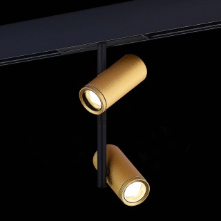 ST808.246.16 Магнитный трековый светильник Золотистый LED 1*16W 4000K 1 250Lm Ra>90 36° IP20 D45xH240 48VV SKYLINE 48-foto4