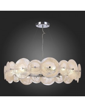 SL1658.103.18 Люстра подвесная ST-Luce Хром/Прозрачно-Белый G9 18*5W 4000K ELSA-foto5