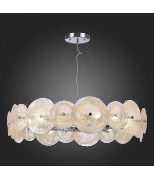 SL1658.103.18 Люстра подвесная ST-Luce Хром/Прозрачно-Белый G9 18*5W 4000K ELSA-foto5