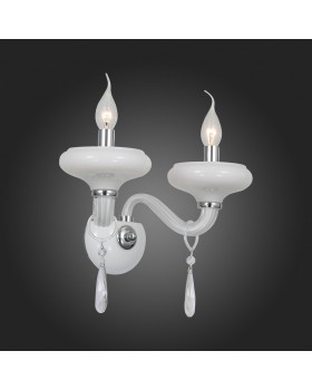 SL756.501.02 Бра ST-Luce Хром, Белый/Белый, Прозрачный E14 2*40W BAMBOLINA-foto8