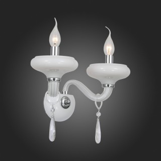 SL756.501.02 Бра ST-Luce Хром, Белый/Белый, Прозрачный E14 2*40W BAMBOLINA-foto8