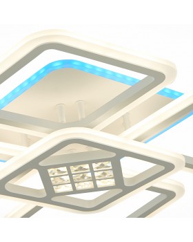 SLE500052-05RGB Светильник потолочный Белый/Белый LED 1*160W RGB 10W 3000-6000K MARLIN-foto5