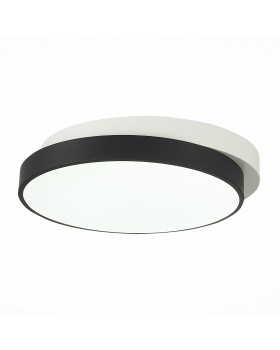 SLE200702-01 Светильник потолочный Черный, Белый/Белый LED 1*45W 3000K/4000K/6000K QVO-foto11