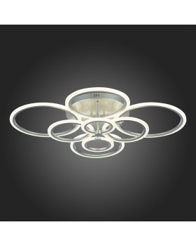 SLE500592-08 Светильник потолочный Серебристый/Белый LED 1*212W 3000-6000K CERINA-foto9