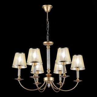 SLE1115-203-06 Люстра подвесная розовое золото/Розовое золото E14 6*60W VINCI-foto4