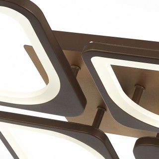 SLE500372-04 Светильник потолочный Кофейный/Белый LED 1*112W 3000-6000K GIURA-foto5