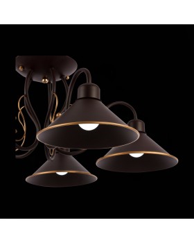 SLE120402-05 Люстра потолочная Темно-коричневый/Черный E27 5*60W CIOLLA-foto7